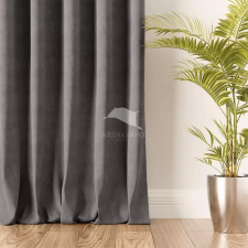  Kész sötétítő függöny új Velvet 1db 140x180cm Sötétszürke lakástextília
