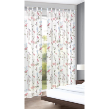 Készfüggöny füles Capri virágmintás 135 cm x 245 cm lakástextília