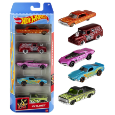 KÉSZLET 5 AUTÓ HOT WHEELS HW LÁNGOK autópálya és játékautó