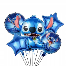 KÉSZLET FÓLIA LÉGGÖMBÖK LILO ÉS STICH SZÜLETÉSNAPI DEKORÁCIÓ party kellék