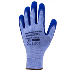  KESZTYÛ DUPLARÉTEGÛ KÉK LATEX 10-ES/10 PÁR