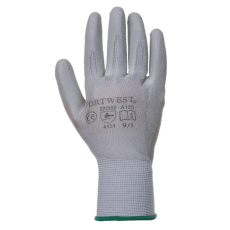  Kesztyű A120 Tenyérmártott Nylon Szürke S