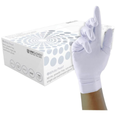  Kesztyű Latex Egyszerhasználatos XL 100Db/doboz UNIGLOVES