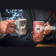  Két részes karácsonyi bögre készlet, 300 ml bögrék, csészék