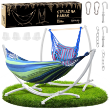  Két személyes kerti hintaágy, max 250 kg teherbírás hintaágy