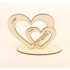  Két szív, egy lélek dekorációs kellék