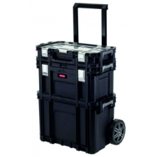  Keter 238273 CONNECT GURULÓS SZERSZÁMOSLÁDA SZETT Fekete/piros kerti tárolás