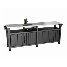 KETER Barbecue asztal – 415 literes kerti bútor