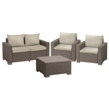  Keter California kerti bútor szett 2+2+2 cappuccino kerti bútor