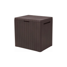KETER City Storage Box 113L kerti doboz, barna (610370) kerti tárolás