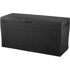KETER COMFY Tárolódoboz, műanyag, 270 l, grafit kerti tárolás
