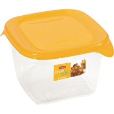 Keter - Curver Curver Fresh & Go szögletes ételtartó doboz 1.2L Sárga (182276) uzsonnás doboz