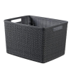 Keter - Curver Kosár, 36X28X23 cm, Jute Szürke (Kks) (245716)