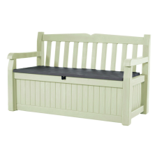  Keter Eden Garden Bench 265L kerti pad, bézs kerti bútor