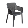 KETER ELISA polyrattan kerti szék, grafit
