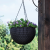 KETER FÜGGŐ KASPÓ "RATTAN STYLE HANGING" SÖTÉTBARNA, 35X35X22CM