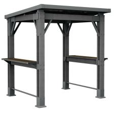 KETER Grill gazebo műanyag grill pavilon, pergola kerti bútor