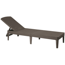 Keter Jaipur exkluzív polyrattan kerti nyugágy - cappuccino - 188 cm kerti bútor
