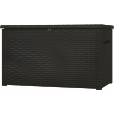 Keter Java 850 L rattan kerti box, grafit kerti tárolás