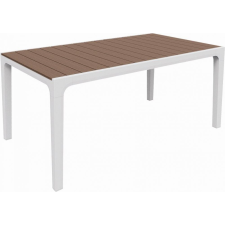 KETER Kerti asztal Keter Harmony fehér / cappuccino kerti bútor