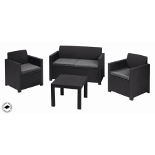 KETER Kerti bútor készlet Alabama grafit kerti bútor