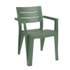 KETER kerti szék Julie 79x61,5x58,5cm műanyag zöld kartámaszos