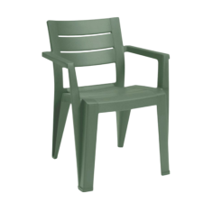 KETER kerti szék Julie 79x61,5x58,5cm műanyag zöld kartámaszos kerti bútor