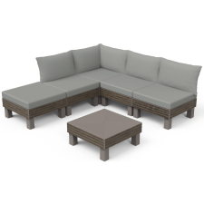 KETER Keter ELEMENTS SIGNATURE Kerti Műanyag Készlet – Walnuts kerti bútor