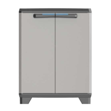 KETER Linear Base Szekrény , 90cm, műanyag, világosszürke kerti tárolás