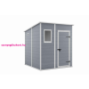  Keter MANOR 6 x 6 Penthouse kerti tároló szürke / fehér, padlóval