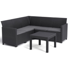 KETER Marie corner set 5 műrattan kerti sarok garnitúra - ötszemélyes kerti bútor
