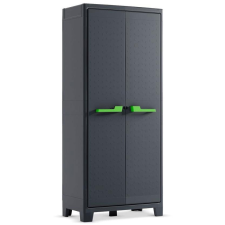 KETER MOBY HIGH kerti szekrény 182 × 80 × 44 cm - sötétszürke (9760) kerti tárolás