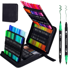Kétfejű filctollak tárolóban filctoll, marker