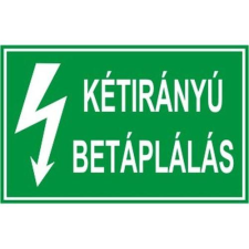  Kétirányú betáplálás - öntapadó, 150*100mm információs tábla, állvány