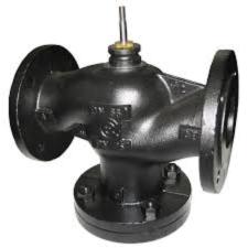 Kétjáratú karimás szabályzó szelep PN16 VG222-150-300 VG221F-150C Schneider villanyszerelés