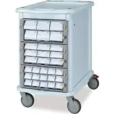  Kétoldalas gyógyszerosztó kocsi / 27499 DOUBLE FACE PHARMACY TROLLEY gyógyászati segédeszköz