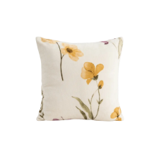  Kétoldalas párnahuzat DUO SENSE WILDELLA 45x45 cm mikroplüss/flanel, krém színű lakástextília
