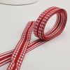  Kétoldalas textil szalag 1,5cm*2m piros