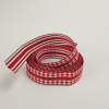  Kétoldalas textil szalag 1,5cm*2m piros