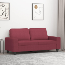  kétszemélyes bordó szövet kanapé 140 cm bútor