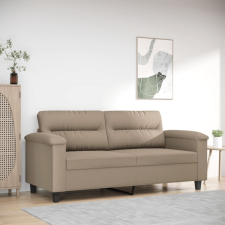  kétszemélyes tópszínű mikroszálas szövetkanapé 140 cm bútor