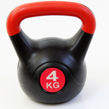 Kettlebell 4 kg műanyag kettlebell