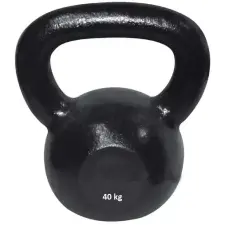  Kettlebell fekete vas 4 kg kettlebell