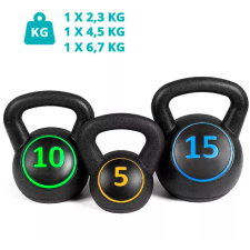  Kettlebell szett, 3 db-os kettlebell