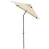  Kettler EASY PUSH napernyő 150×210 cm – UV 50+, vízálló, bézs