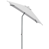  Kettler EASY PUSH napernyő 200×200 cm – UV 50+, vízálló, világosszürke