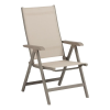 Kettler KETTLER BASIC PLUS alumínium dönthető kerti szék – taupe / bézs