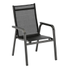 Kettler KETTLER BASIC PLUS alumínium rakásolható kerti szék – antracit / antracit