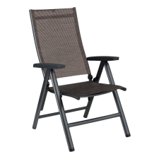 Kettler KETTLER CIRRUS alumínium dönthető kerti szék – antracit / szürke kerti bútor