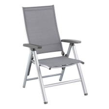 Kettler KETTLER CIRRUS alumínium dönthető kerti szék – ezüst / szürke kerti bútor